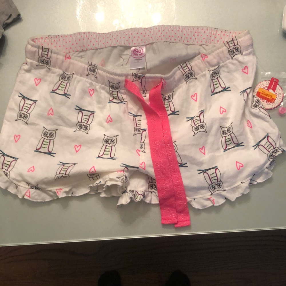 So Pajama Shorts New with Tags